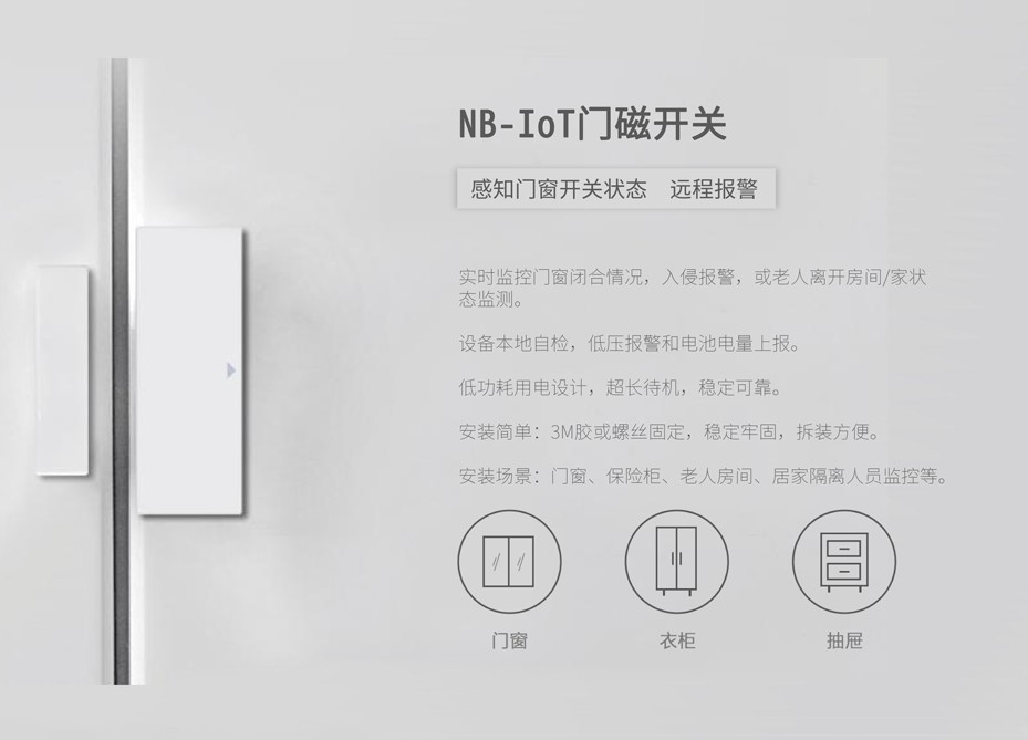 小小門磁，大大用處，NB-IoT門磁報(bào)警器十大場(chǎng)景應(yīng)用